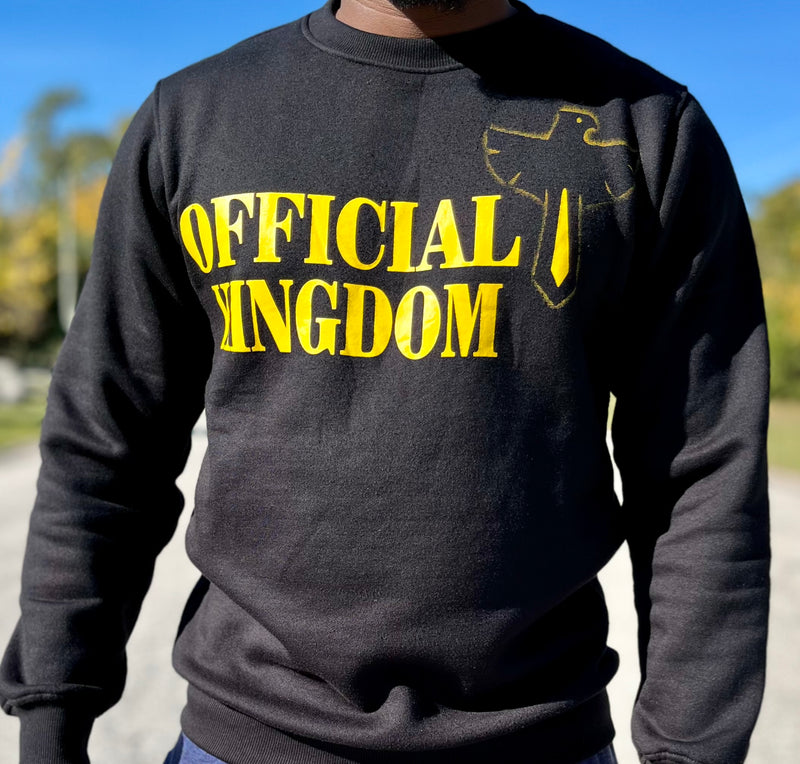 Kingdom Crewneck- Black