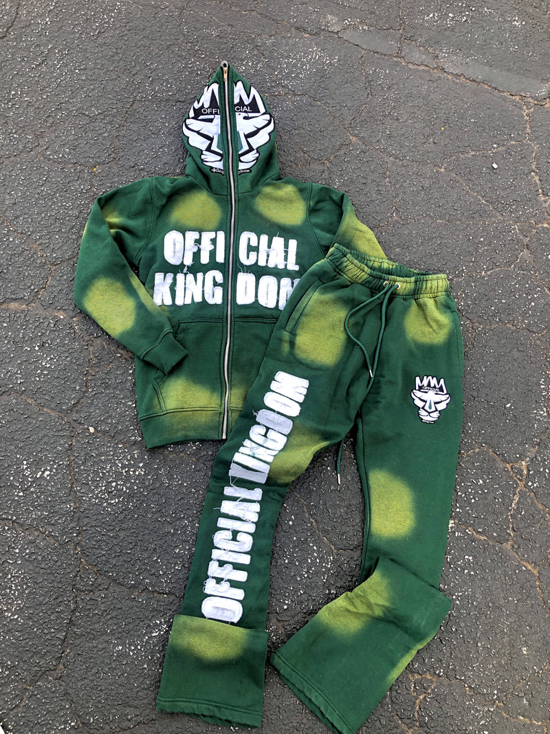 “Distressed Kingdom" Set - Green