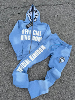 “Distressed Kingdom" Set - Sky Blue