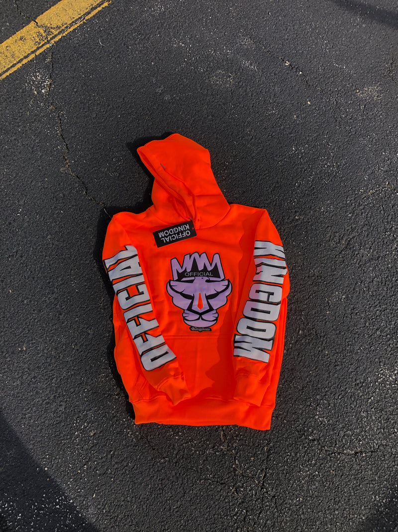 “Unity” Logo Hoodie - Neon Orange