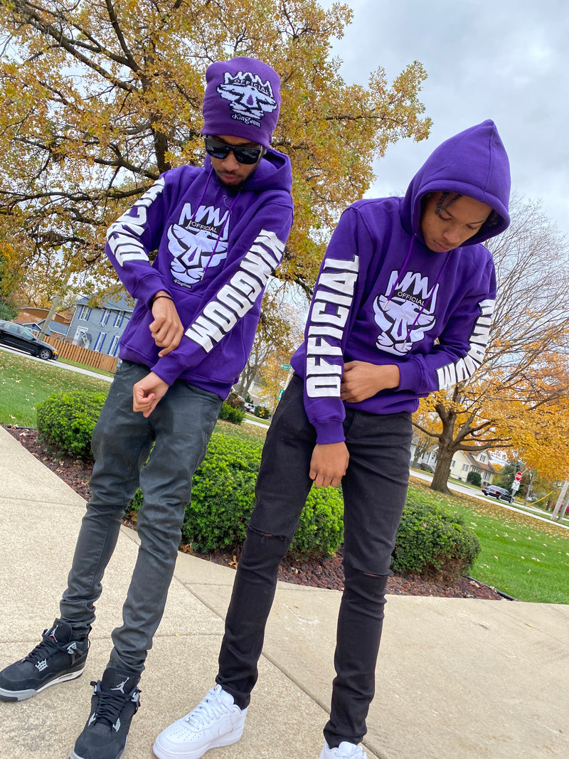 “Unity” Logo Hoodie - Purple