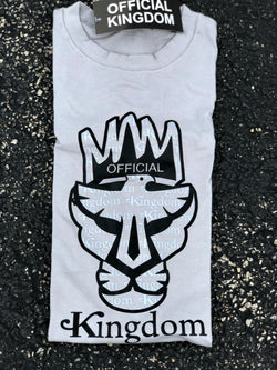 Kingdom Logo Tee- Grey