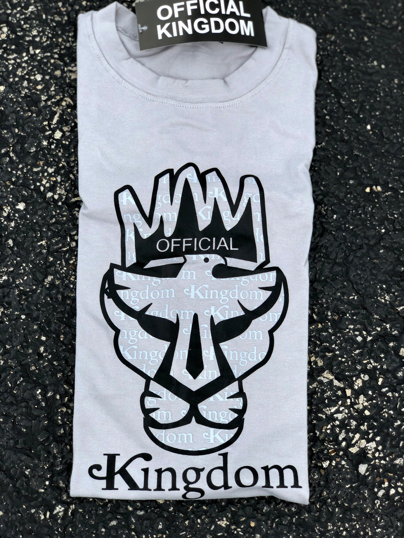 Kingdom Logo Tee- Grey